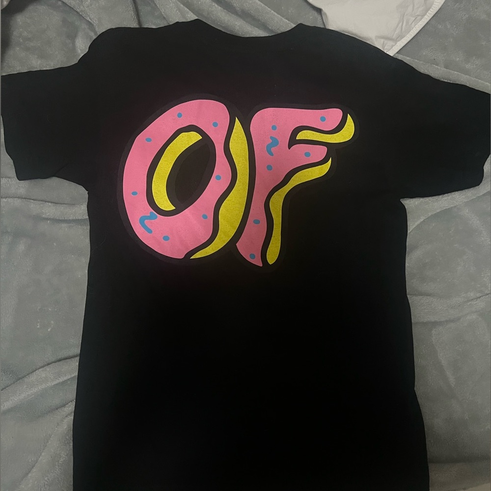 Official Odd Future dripping black tee